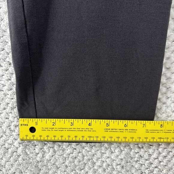 Eileen Fisher Pants Women PP 2P-4P Gray Pull On Capri Mid Rise Stretchy Elastic - Picture 6 of 10
